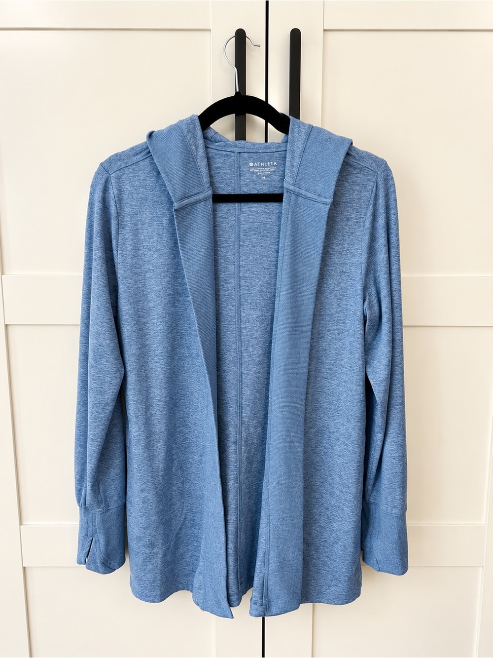 Athleta Blue Uptempo Wrap Cardigan